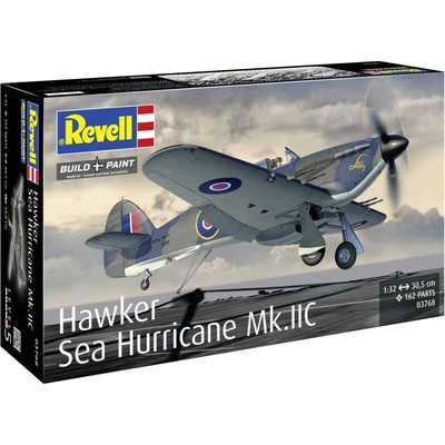 Revell Plastic ModelKit letadlo 03768 Hawker Sea Hurricane Mk.IIC 1:32