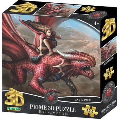 Prime 3D PUZZLE - Sky Surfer 63 части