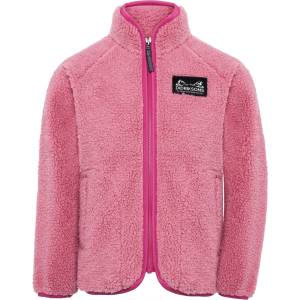Didriksons Детско поларено яке Didriksons Kid's Gibbs Full-Zip 2 Fleece jacket - Heather Pink / Cactus Pink - размер 100 (703-4600-1113)