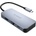 ORICO USB-C 6-in-1 Hub - мултифункционален хъб за свързване на допълнителна периферия за устройства с USB-C (тъмносив)