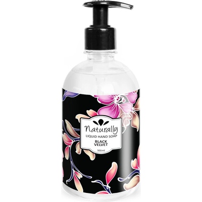 Naturally prírodné tekuté mydlo na ruky čierny samet 500 ml