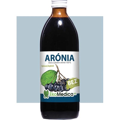 EkoMedica Šťava Arónia 100% 0,5 l