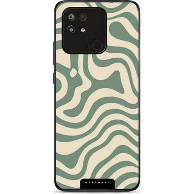 Mobiwear Glossy - Xiaomi POCO C40 - GA57G Zelené a béžové zkrouceniny
