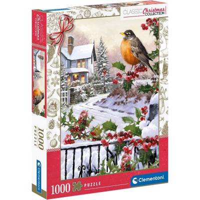 Clementoni Vánoční kolekce Classic Svátky 1000 dílků
