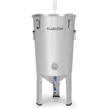 Klarstein Gärkeller Pro, котел за ферментация, 30 l, клапан за закваска, 304 неръждаема стомана (FP3-Gärkeller Pro) (FP3-Gärkeller Pro)