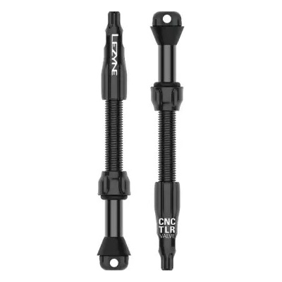 Lezyne CNC TLR Valve Pro bezdušové ventilky 60mm Black