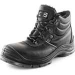 CXS Cxs safety steel nickel s3 / Кожени зимни ботуши до глезена s3 - черни 41 (231000180041)