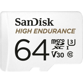 SanDisk microSDXC High Endurance 64GB C10/U3/V30 SDSQQNR-064G-GN6IA/183566