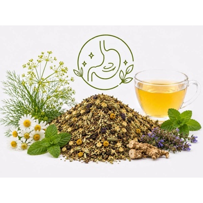 QuickTea Plynatost bylinná směs 80 g