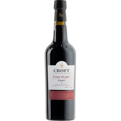 Croft Fine Ruby Port 20% 0,75 l (čistá fľaša)