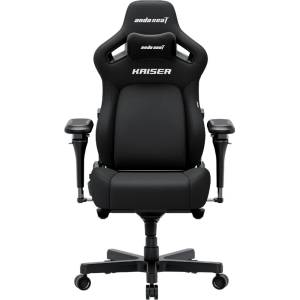 Anda Seat Геймърски стол Anda Seat Gaming Chair Kaiser 4 V2 XL6D - Fabric Black (AD12YDDC-XLL-20-B-CF-03)