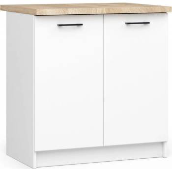 Ak furniture Kuchyňská skříňka Olivie S 80 cm 2D bílá