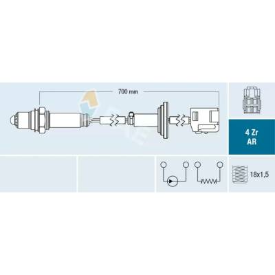 FAE Lambda sonda FAE 75638