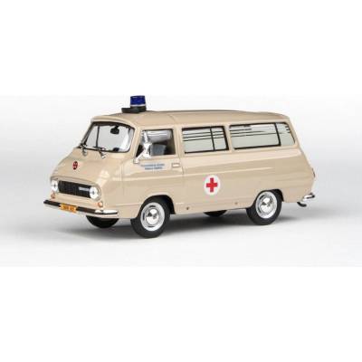 Abrex škoda 1203 MIKROBUS 1974 SANITKA PŘEVOZKA III. Léčebna Praha 8 Bohnice 1:43