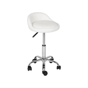 Carmen Табуретка с колелца Carmen 3067 - бял