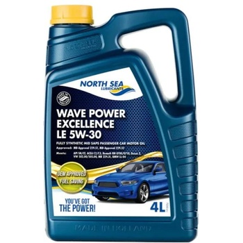 Image 1 of North Sea Lubricants Wave Power Excellence Le 5W-30 4 l