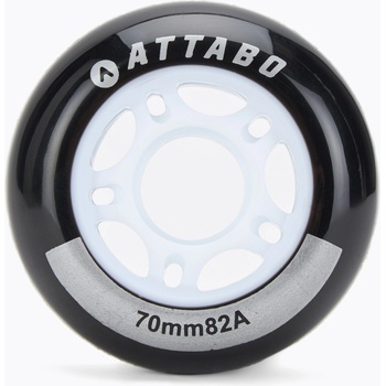 ATTABO Колела за ролери ATTABO 70 mm 4 бр. black