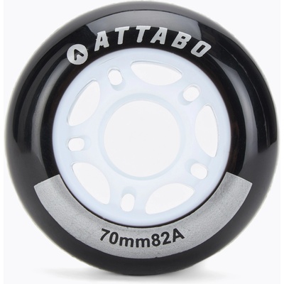 ATTABO Колела за ролери ATTABO 70 mm 4 бр. black