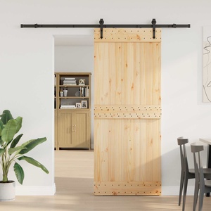 vidaXL Преплъзваща се врата NARVIK 85 x 210 см (213, 5 см) (3445295)