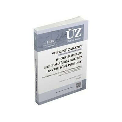 ÚZ 1633 Veřejné zakázky