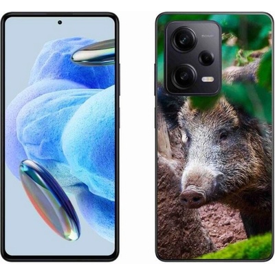 Pouzdro mmCase Gelové Xiaomi Redmi Note 12 Pro+ 5G - divoké prase