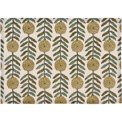 Home Styling Collection Bavlněná podložka pod talíř květinový vzor vícebarevná 45x30cm
