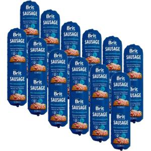 Brit Сосиска Пиле и Агне 12 x 800 г