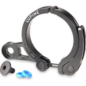 Lupine Аксесоар за велосипеден светлини Lupine SL Nano Schnellspanner 31.8 mm Mounting bracket - Black - размер One Size (870-3451-0111)
