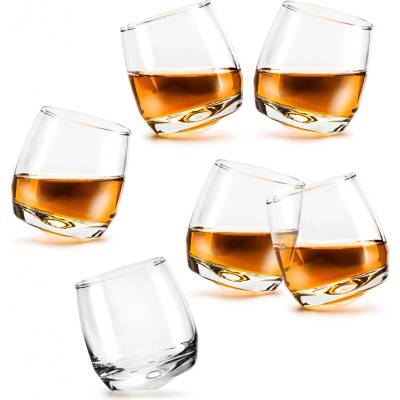 SAGAFORM Pohár húpací Club Rocking Whiskey 5015280 6 x 200 ml
