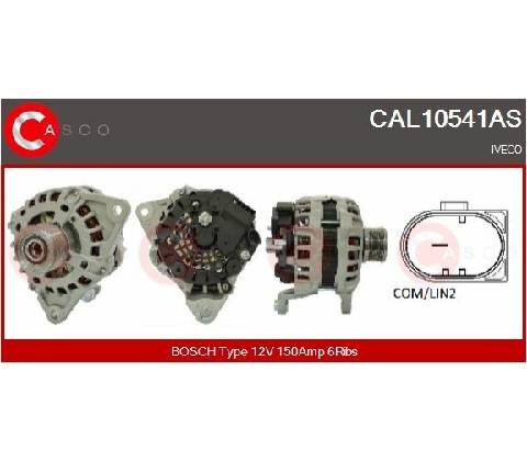 ALTERNATOR 12V 150A