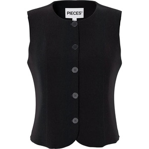 PIECES Елек Pieces Kamil Fitted waistcoat - Black (Black)