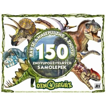Zabávaj sa a nalepuj zas a znova! Dinosaury