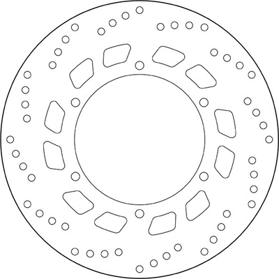 Zadný brzdový kotúč Brembo YAMAHA 1000 GTS 1993 - 1996
