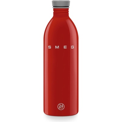 SMEG Бутилка Smeg Urban WBF02RD, 1 л, Херметично затваряне, Без ВРА, Неръждаема Стомана, Червена (WBF02RD)