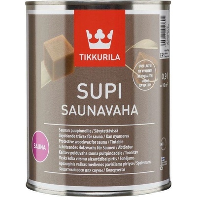 Tikkurila Supi Sauna Wax Saunavaha 2,7 l bezbarvý – Hledejceny.cz
