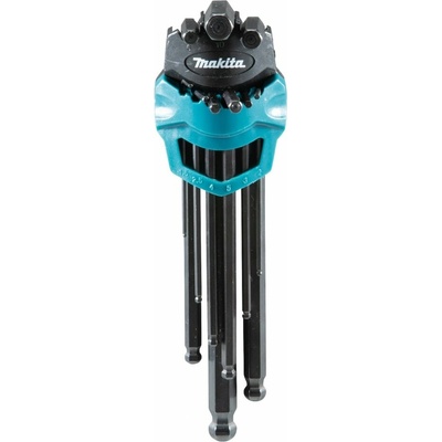 Makita Sada imbusových kľúčov 9 KS - B-65894