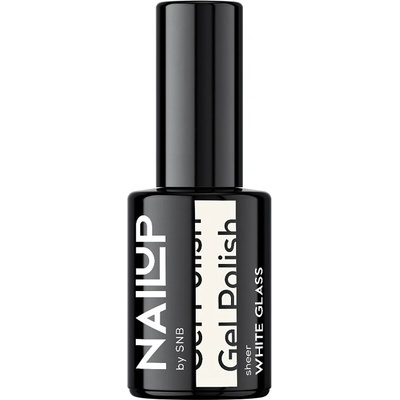 SNB Professional NailUP Гел лак за нокти, Бяло стъкло, 6 ml