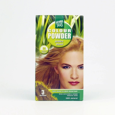HennaPlus přírodní barva prášková zlatá blond 50 100 g