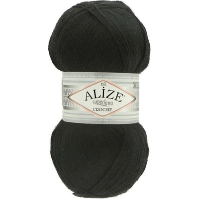 Alize Superlana Tig 60 čierna