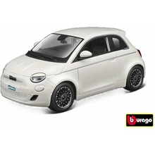 Bburago Plus Fiat 500e 2023 white 1:24