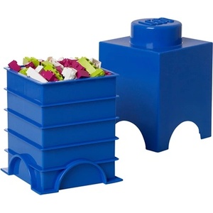 NHG Кутия за съхранение на lego, синя (1, 2 литра) 40011731 (40011731)