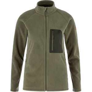 Fjällräven Дамско поларено яке Fjällräven Women's Kaipak Fleece Fleece jacket - Laurel Green / Deep Forest - размер XL (105-7728-0416)