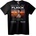 NOONEBRAND Тениска Skinny Flakk Rels B - L, Black