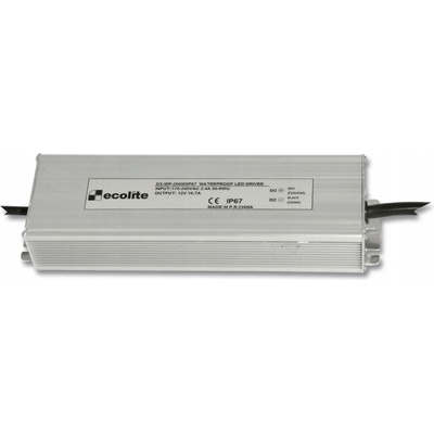 Ecolite El. trafo,230V-12V,16.7A,200W DX-WP-200W/IP67
