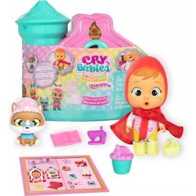 IMC Toys Cry Babies Magic Tears Oblékni mě Domek Storyland růžový