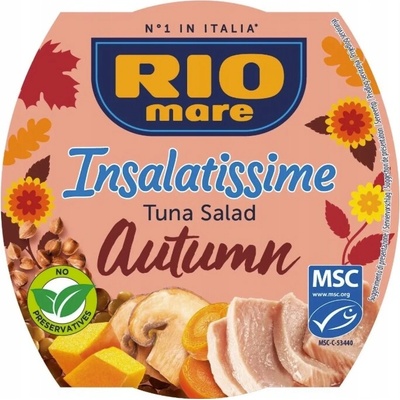 Rio Mare Insalatissime Jesenný šalát s tuniakom a zeleninou 160g