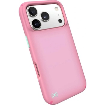 Speck Калъф Speck - Presidio Lux, iPhone 17 Pro, MagSafe, Ibis Pink (151022-3271)