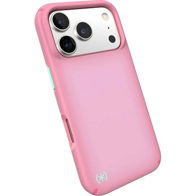 Speck Калъф Speck - Presidio Lux, iPhone 17 Pro, MagSafe, Ibis Pink (151022-3271)