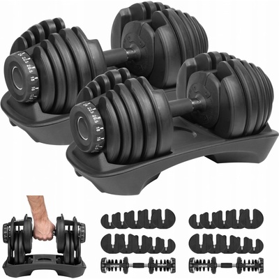 Rebel Litinové činky nastavitelné 1 x 24 kg