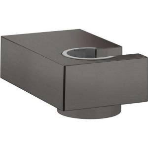 Hansgrohe - Стенен държач за душ Porter E, полиран черен хром 28387340 (28387340)